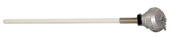 Termopar tipo K oxidado